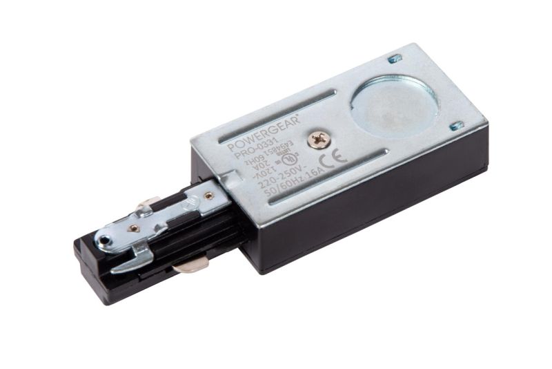 Lucide TRACK Napájanie - 1-okruhový systém osvetlenia koľajníc - Single - Black (predĺženie)